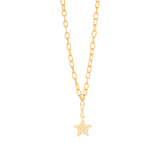 Celestial Star Diamond Charm