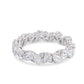 ZigZag Pear Diamond Eternity Band