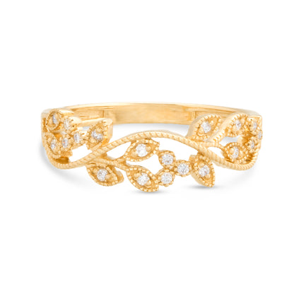 Eternal Vine Diamond Stackable Ring