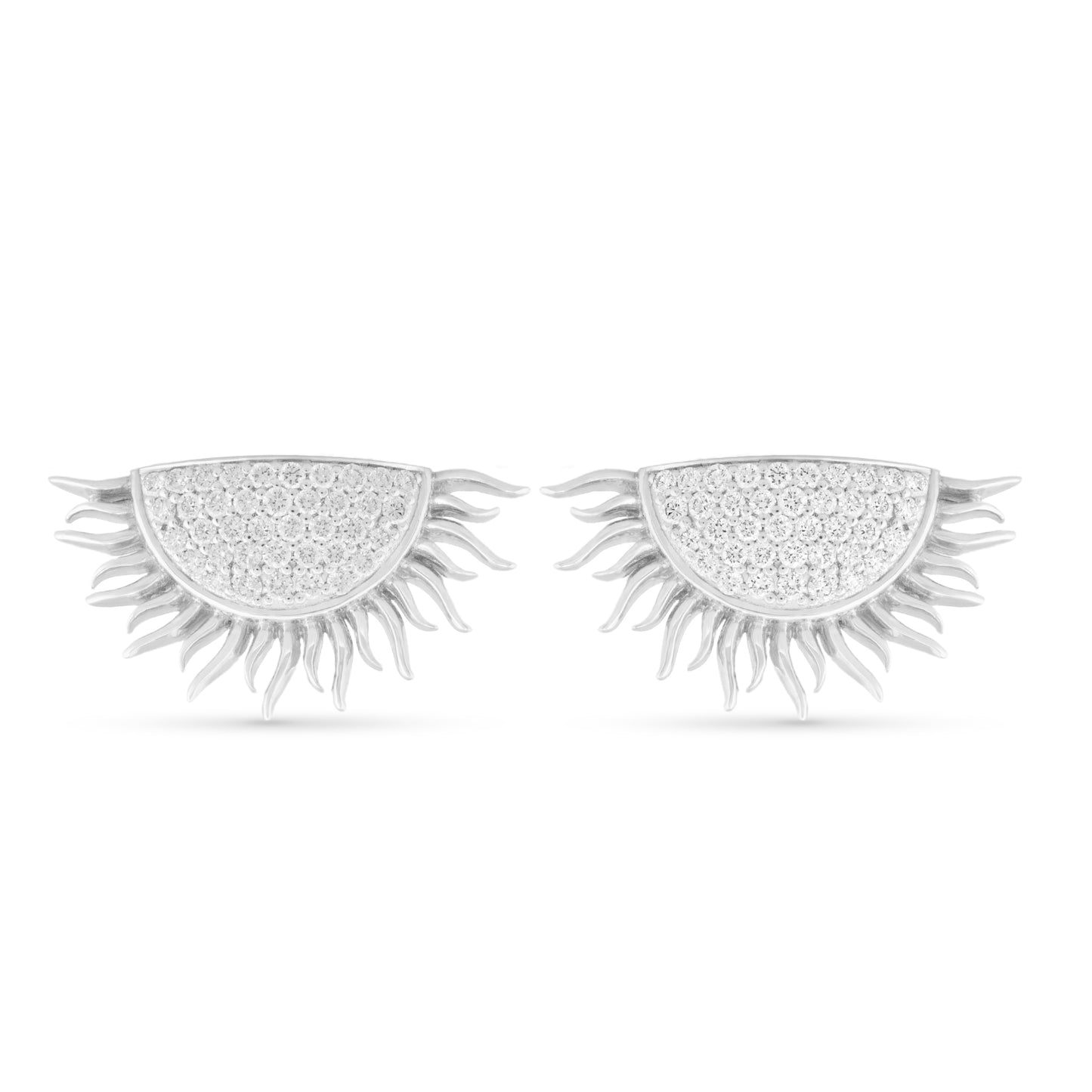 Radiant Sun Diamond Earrings