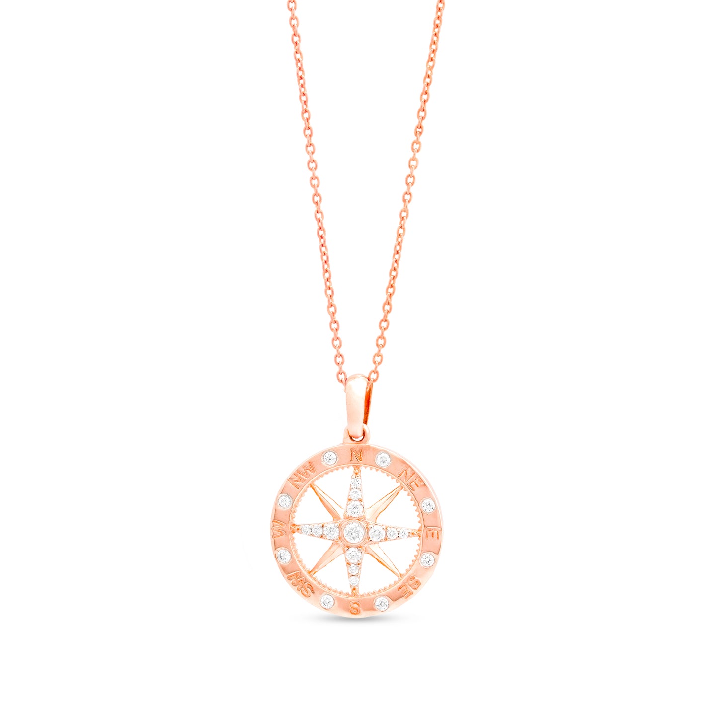 The Compass Diamond Pendant