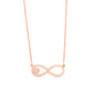 Hope Infinity Gold Diamond Necklace