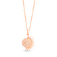 Radiant Sun Diamond Pendant