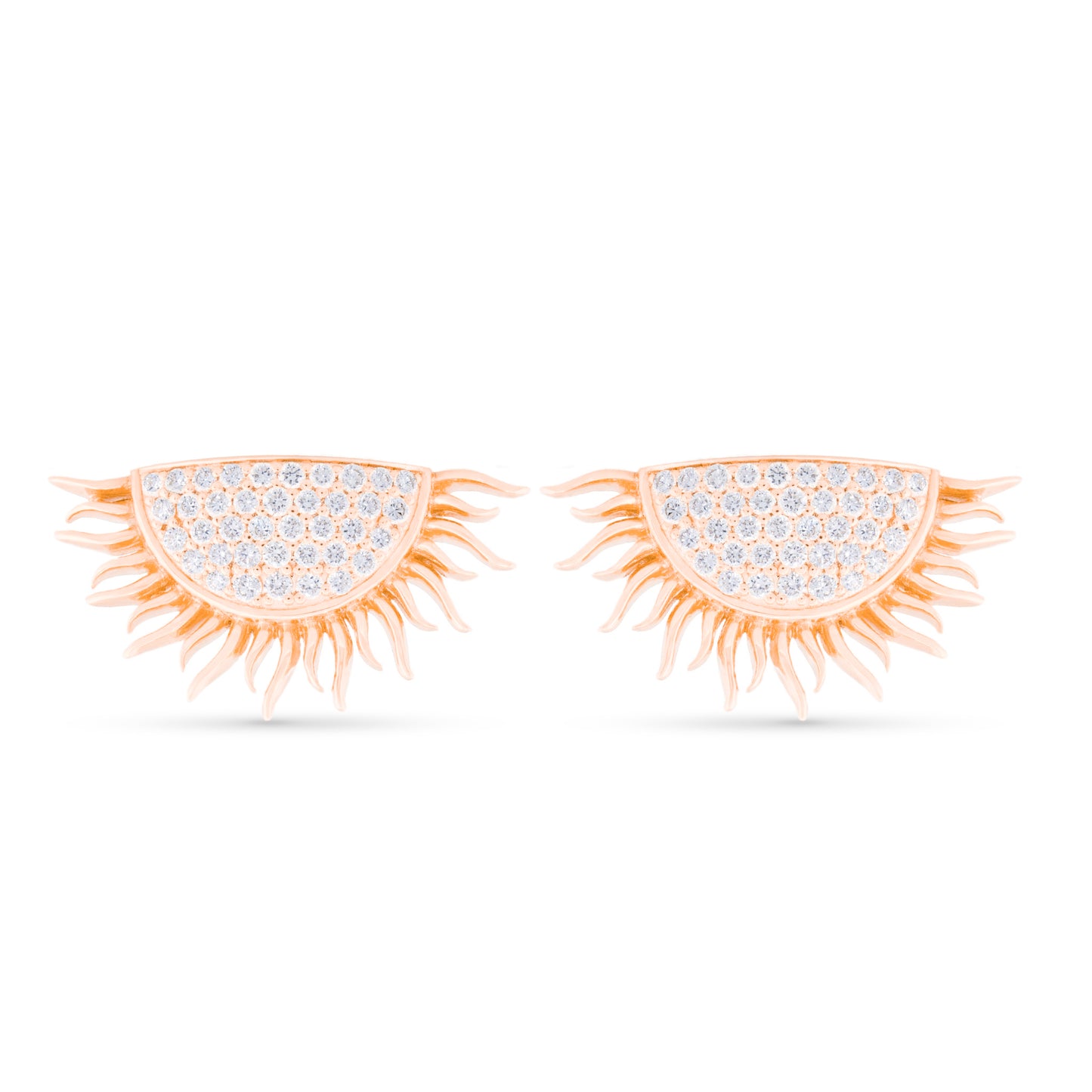 Radiant Sun Diamond Earrings