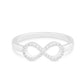 Infinity Diamond Stackable Ring