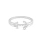 Anchor Diamond Stackable Ring