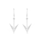 Arrow Diamond Dangle Earrings