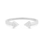 Signature Arrow Diamond Stackable Ring