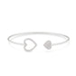 Halo Heart Diamond Bracelet