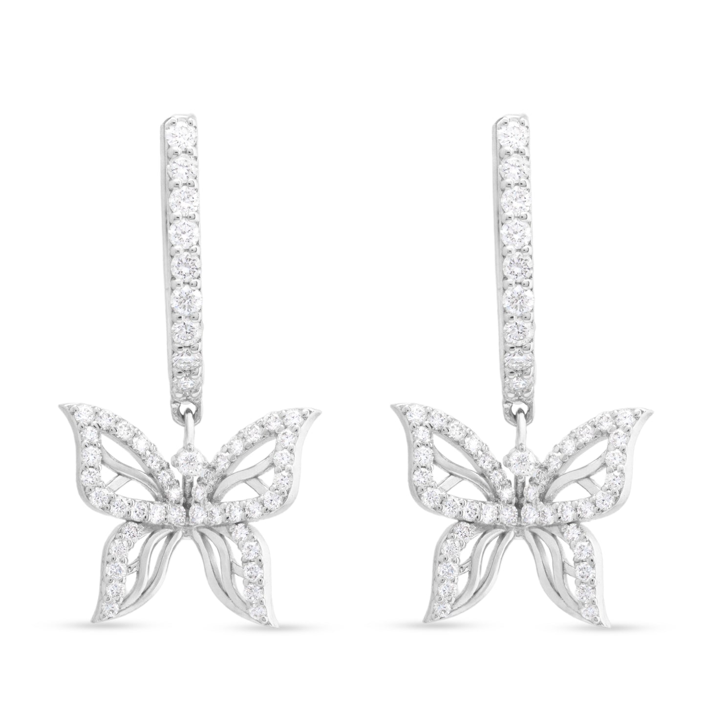 Butterfly Diamond Earrings