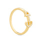 Anchor Diamond Stackable Ring