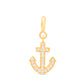 Anchor of Safety Diamond Charm