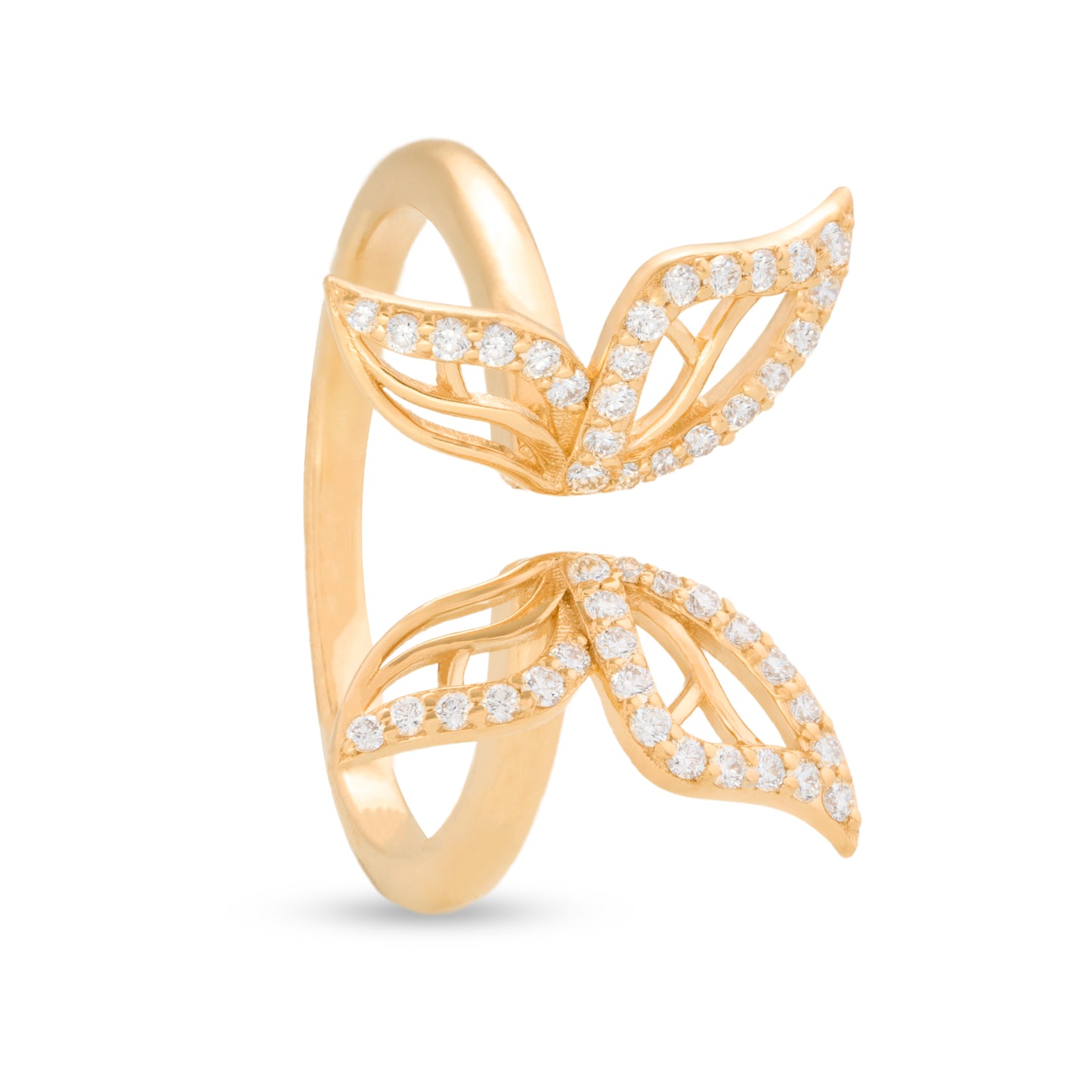 Butterfly Diamond Ring