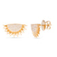 Radiant Sun Diamond Earrings