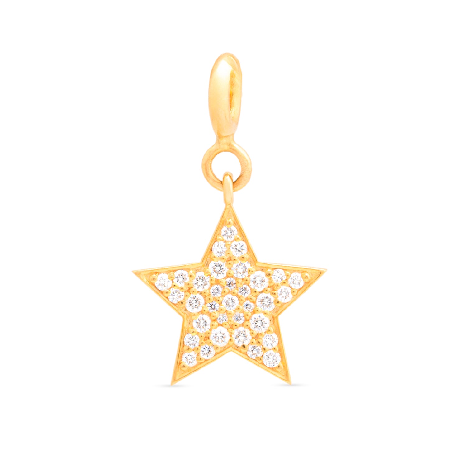 Celestial Star Diamond Charm