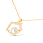 Ouroboros Serpenti Diamond Pendant