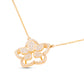 Ethereal flower Diamond Necklace